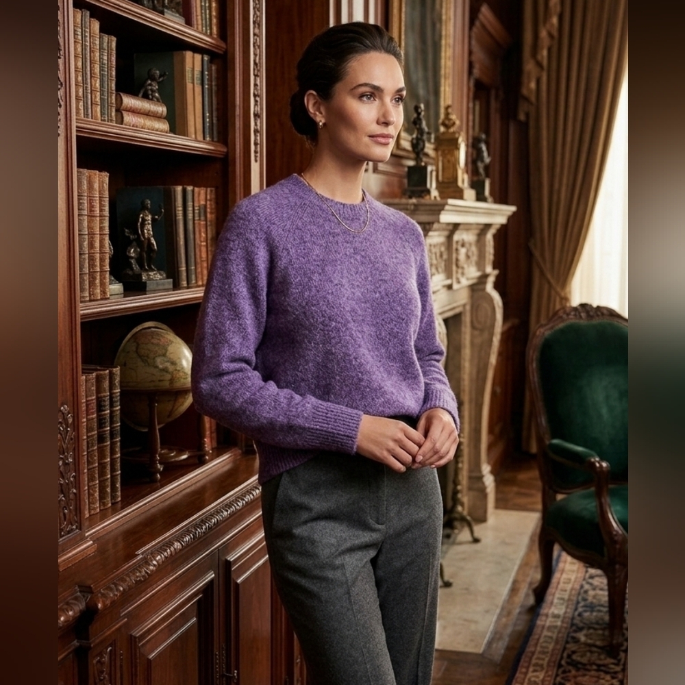 🎀Women's Purple Sweater